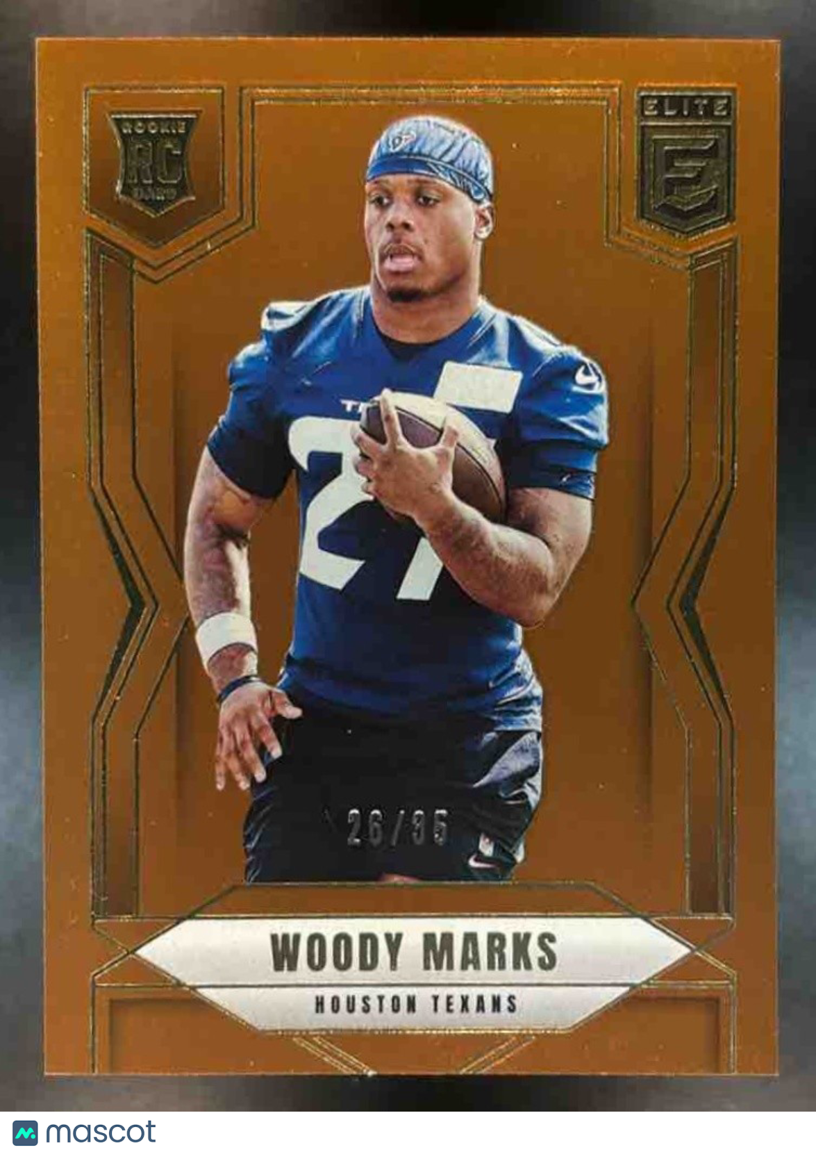 2025 Panini Donruss Elite Woody Marks Rookies Bronze /35 #133 RC Houston Texans