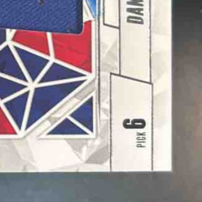 2024 Panini Absolute Daniel Jones Draft Diamonds Jersey MEM New York Giants