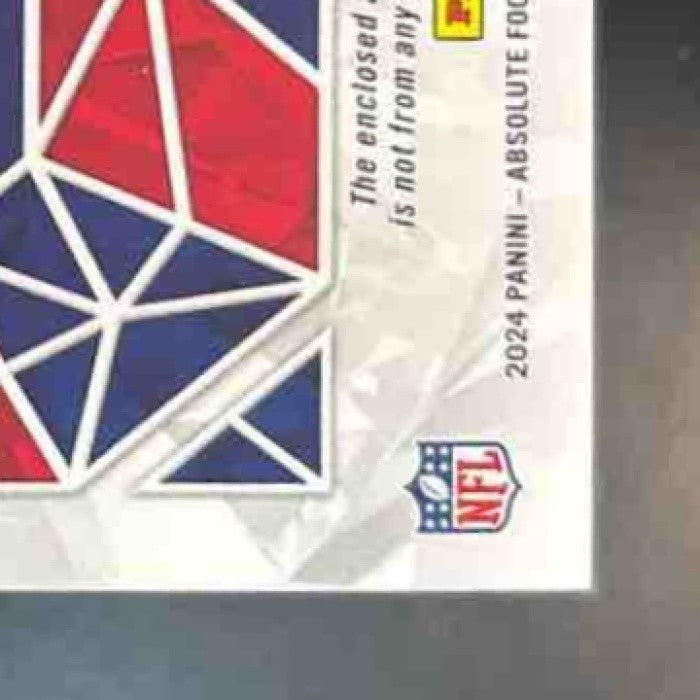 2024 Panini Absolute Daniel Jones Draft Diamonds Jersey MEM New York Giants