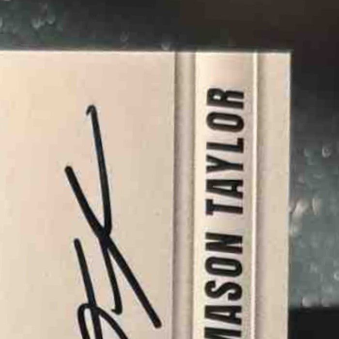 2025 Donruss Elite Mason Taylor Pen Pals Horizontal Auto New York Jets