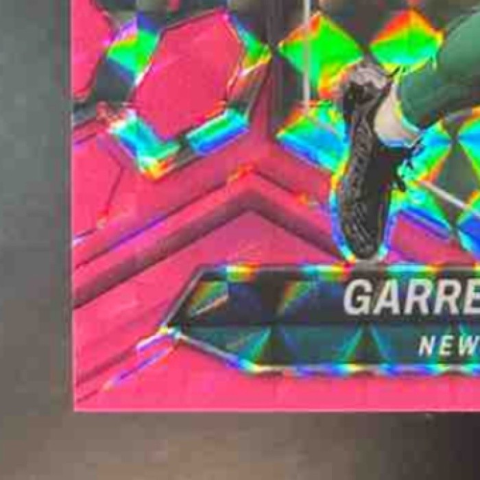 2024 Panini Mosaic Garrett Wilson Pink Fluorescent Prizm /10 #171 New York Jets