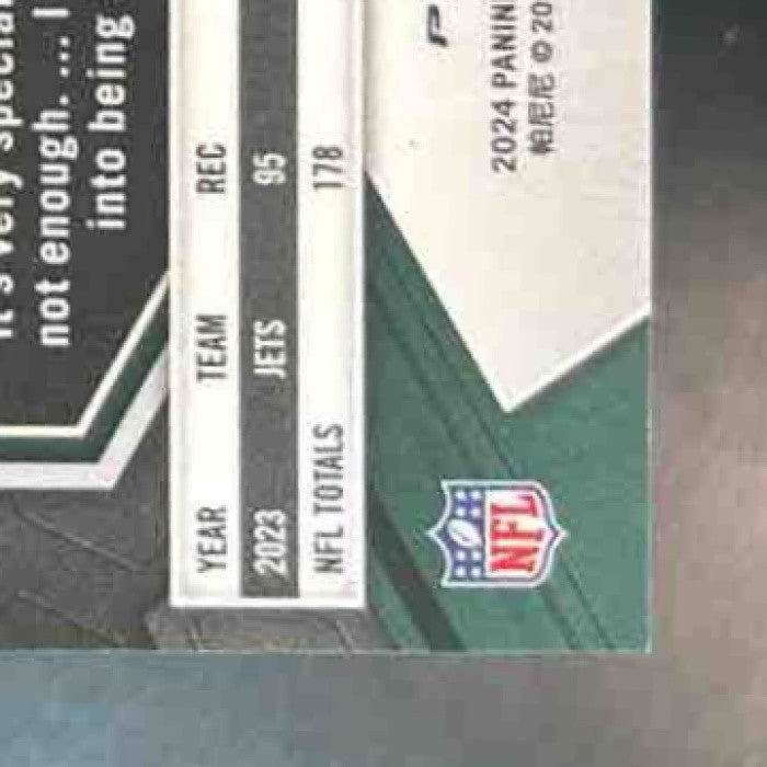 2024 Panini Mosaic Garrett Wilson Pink Fluorescent Prizm /10 #171 New York Jets