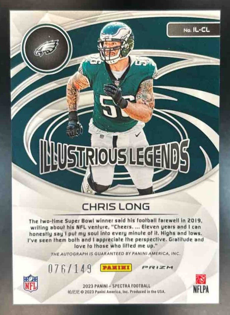 2024 Panini Spectra Roger Craig Illustrious Legends /149 Auto San Francisco 49er