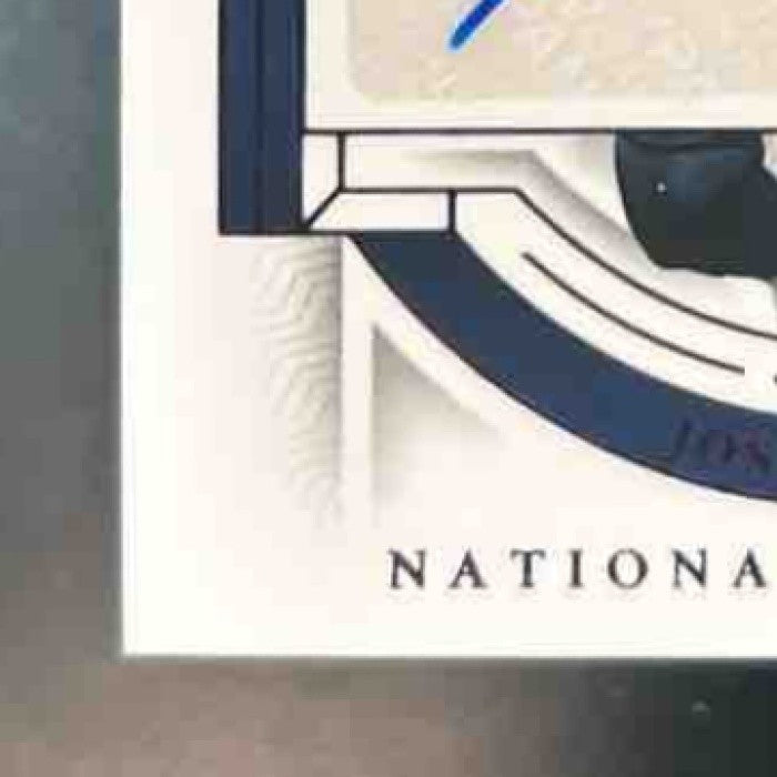 2023 Panini National Treasures Josh Whyle /49 #134 Auto RC Tennessee Titans