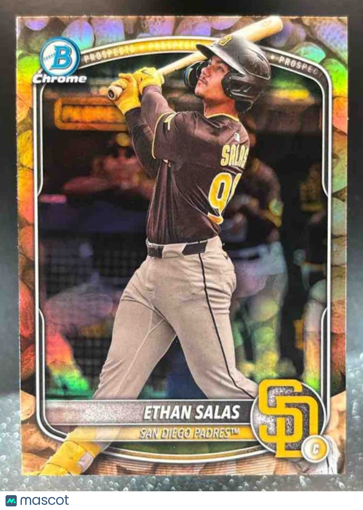 2025 Bowman Chrome Ethan Salas Prospects Peanut #BCP-169 San Diego Padres