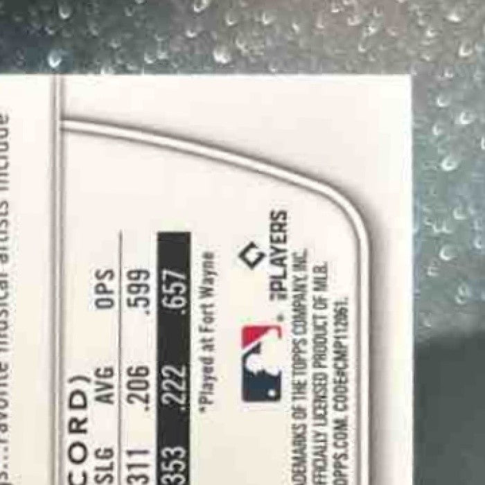 2025 Bowman Chrome Ethan Salas Prospects Peanut #BCP-169 San Diego Padres