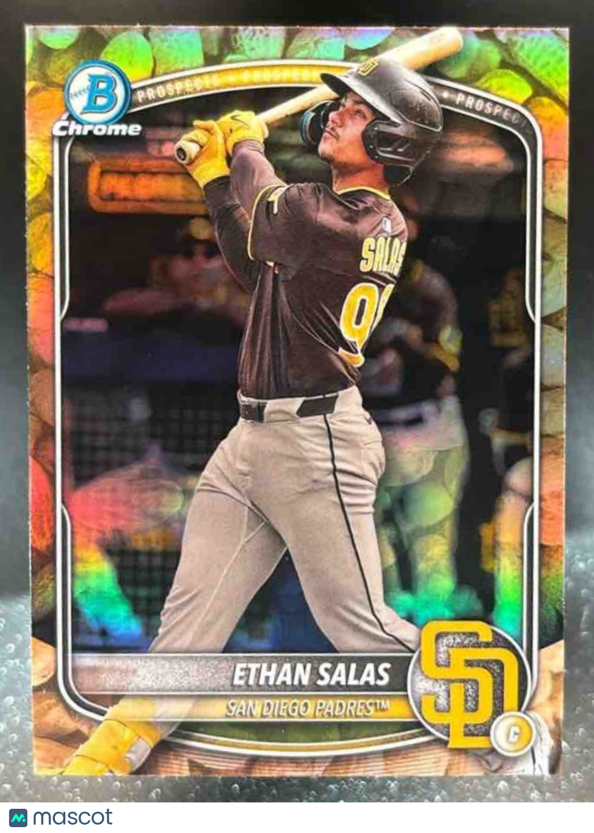 2025 Bowman Chrome Ethan Salas Prospects Peanuts #BCP-169 San Diego Padres