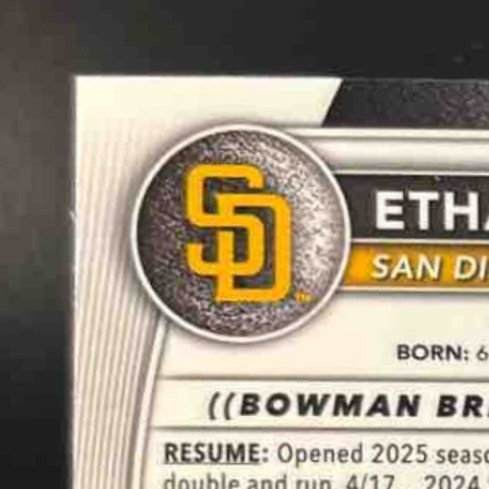 2025 Bowman Chrome Ethan Salas Prospects Gum Ball Refractor #BCP-169 Padres