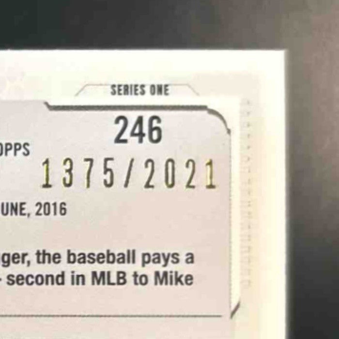 2021 Topps Cavan Biggio Gold /2021 #246 Toronto Blue Jays