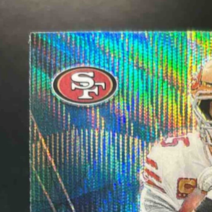 2023 Panini Prizm George Kittle Prizmatic Green Wave #18 San Francisco 49ers