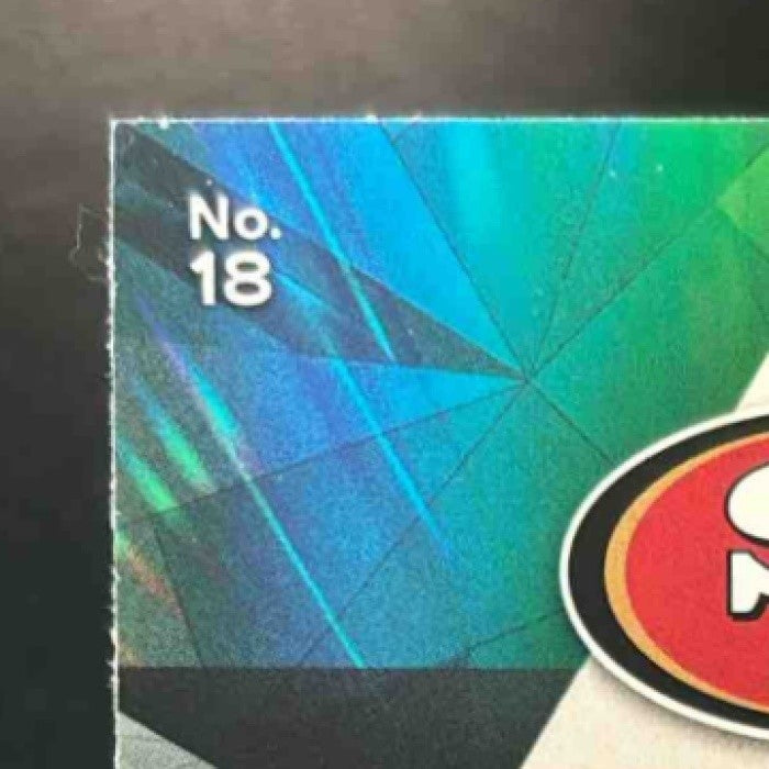 2023 Panini Prizm George Kittle Prizmatic Green Wave #18 San Francisco 49ers