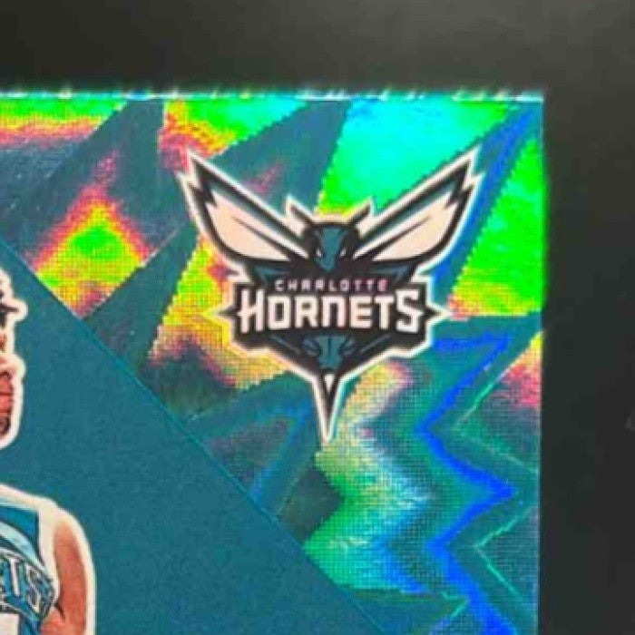 2024-25 Panini Hoops Tidjane Salaun Teal Explosion #292 RC Charlotte Hornets