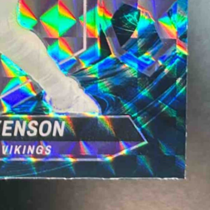 2024 Panini Mosaic T.J. Hockenson Genesis Prizm #145 Minnesota Vikings