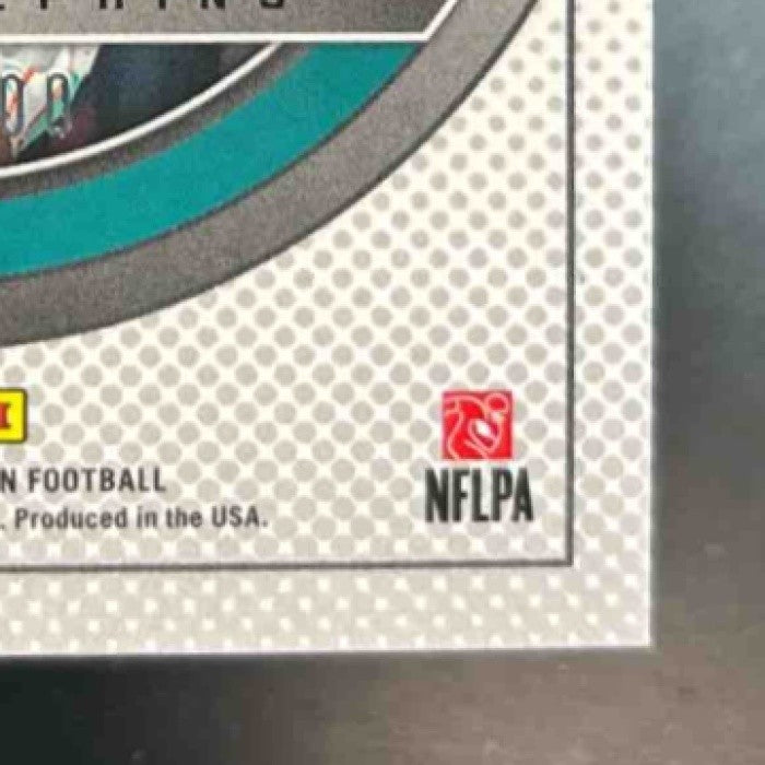 2022 Panini Obsidian Jaylen Waddle Equinox Gear 1/100 BOOK END Miami Dolphins