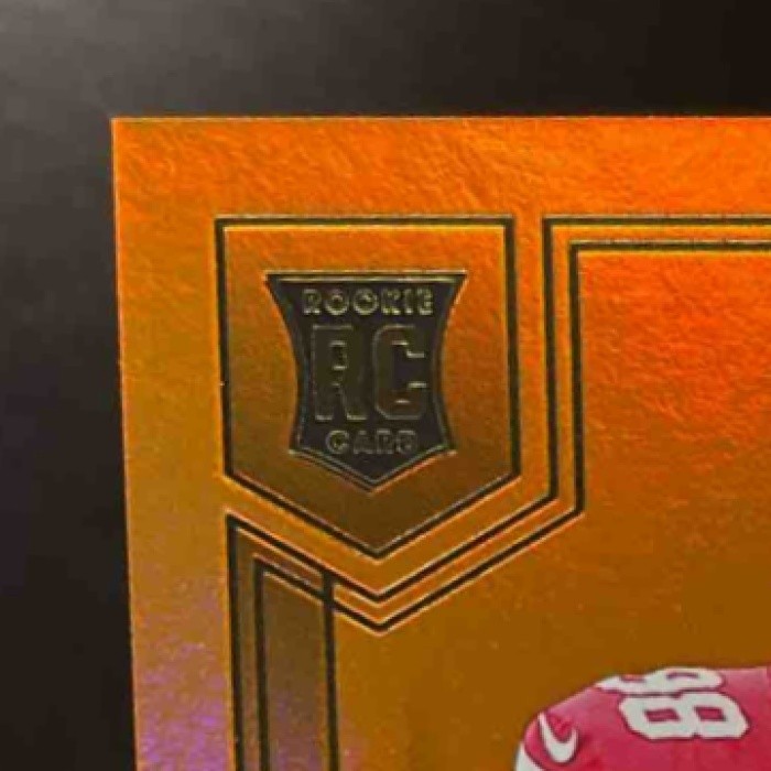 2025 Panini Donruss Elite Mykel Williams Orange /849 #164 RC San Francisco 49ers