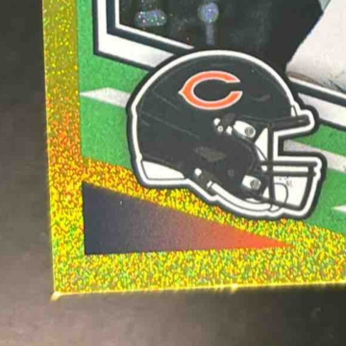 2025 Panini Score DJ Moore Dots Gold /499 #254 Chicago Bears