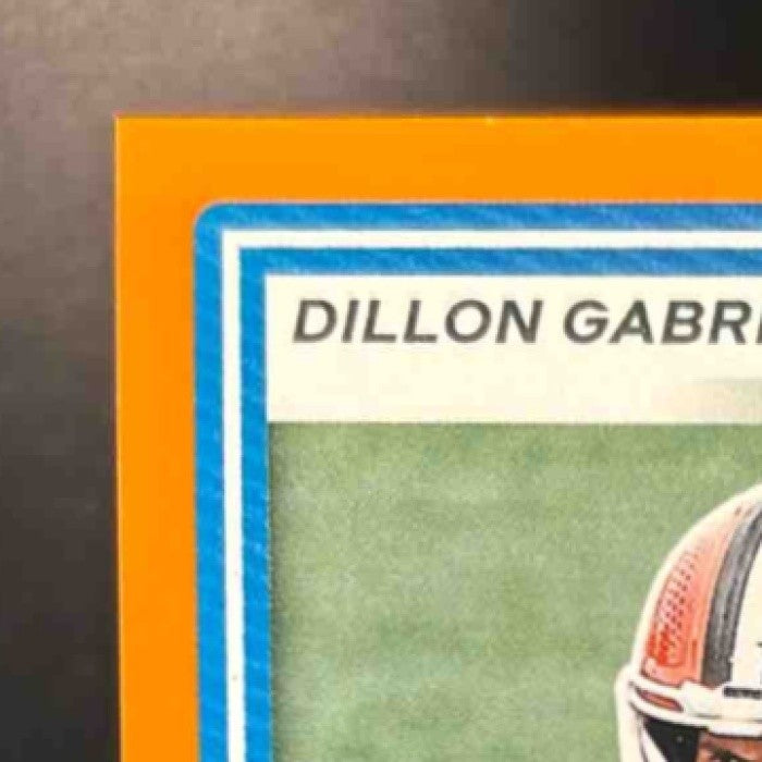 2025 Panini Donruss Dillon Gabriel Auto Orange #316 RC Cleveland Browns