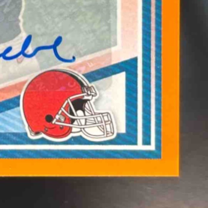 2025 Panini Donruss Dillon Gabriel Auto Orange #316 RC Cleveland Browns