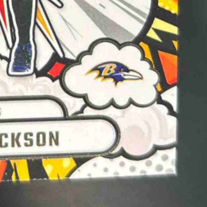 2025 Panini Donruss Lamar Jackson Bomb Squad #BS-LJN Baltimore Ravens