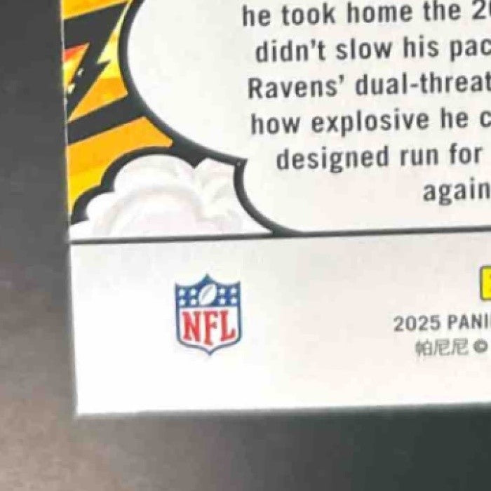 2025 Panini Donruss Lamar Jackson Bomb Squad #BS-LJN Baltimore Ravens