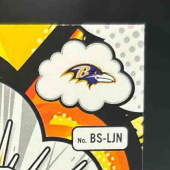 2025 Panini Donruss Lamar Jackson Bomb Squad #BS-LJN Baltimore Ravens
