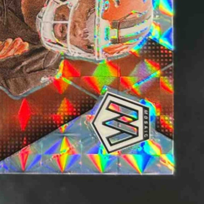 2025 Panini Mosaic Dylan Sampson Rookie Auto #355 RC Cleveland Browns