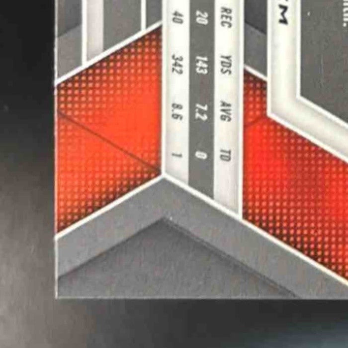 2025 Panini Mosaic Dylan Sampson Rookies Camo Red Prizm #355 RC Cleveland Browns