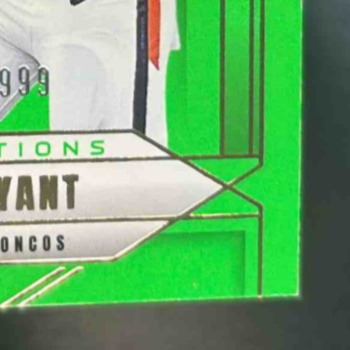 2025 Panini Donruss Elite Pat Bryant Lime Green /999 #192 RC Denver Broncos