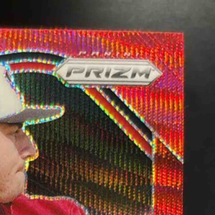 2025 Panini Prizm Graham Mertz Red Wave /149 #392 RC Houston Texans