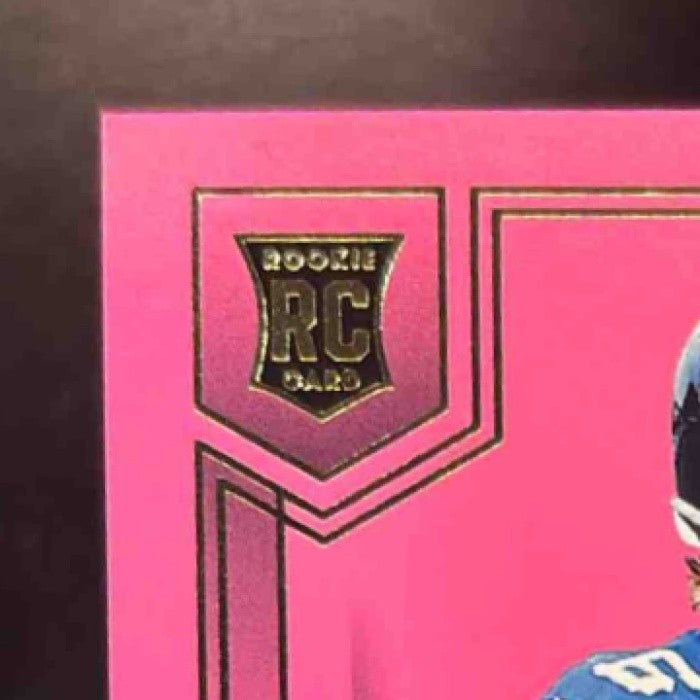 2025 Panini Donruss Elite Jaxson Dart Rookies Pink #103 RC New York Giants