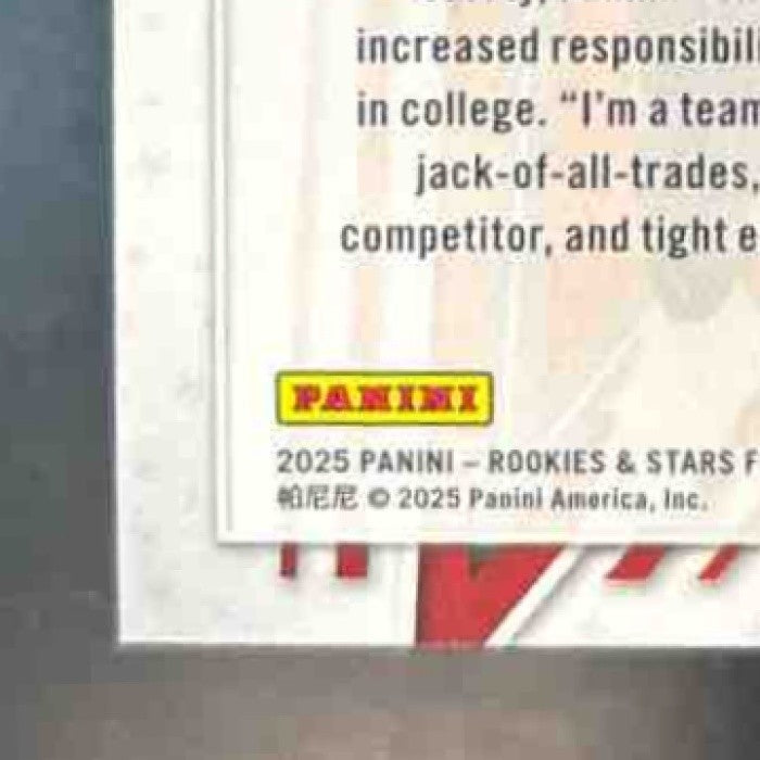2025 Rookies & Stars Harold Fannin Jr. Purple /999 #126 RC Cleveland Browns