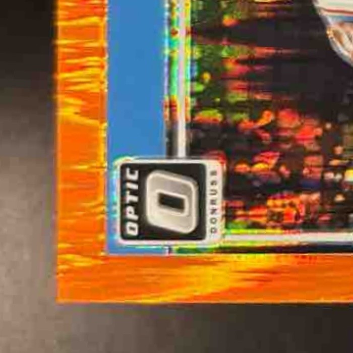 2024-25 Donruss Optic Luguentz Dort Orange Shock /225 #130 Oklahoma City Thunder