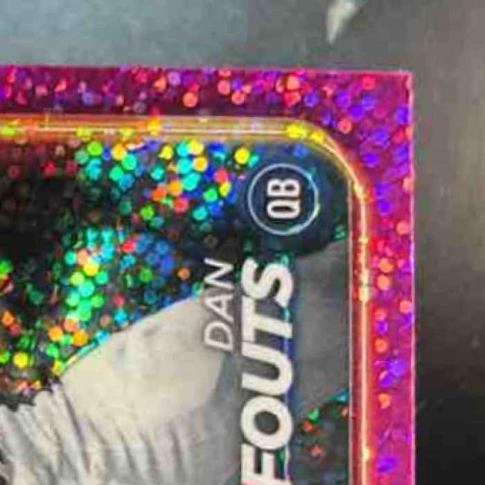 2024 Topps Chrome Dan Fouts Magenta Refractor /399 #172 San Diego Chargers