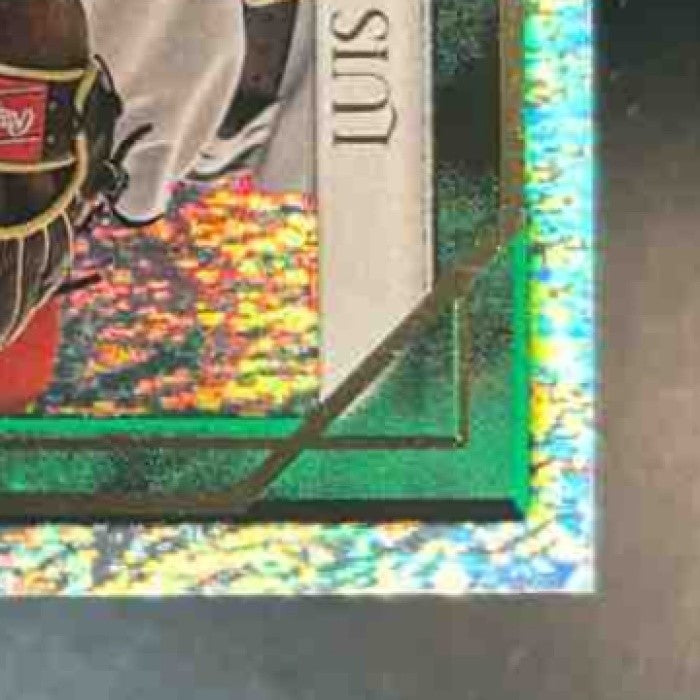 2021 Topps Gallery Luis Robert Green Pattern /99 #30 Chicago White Sox