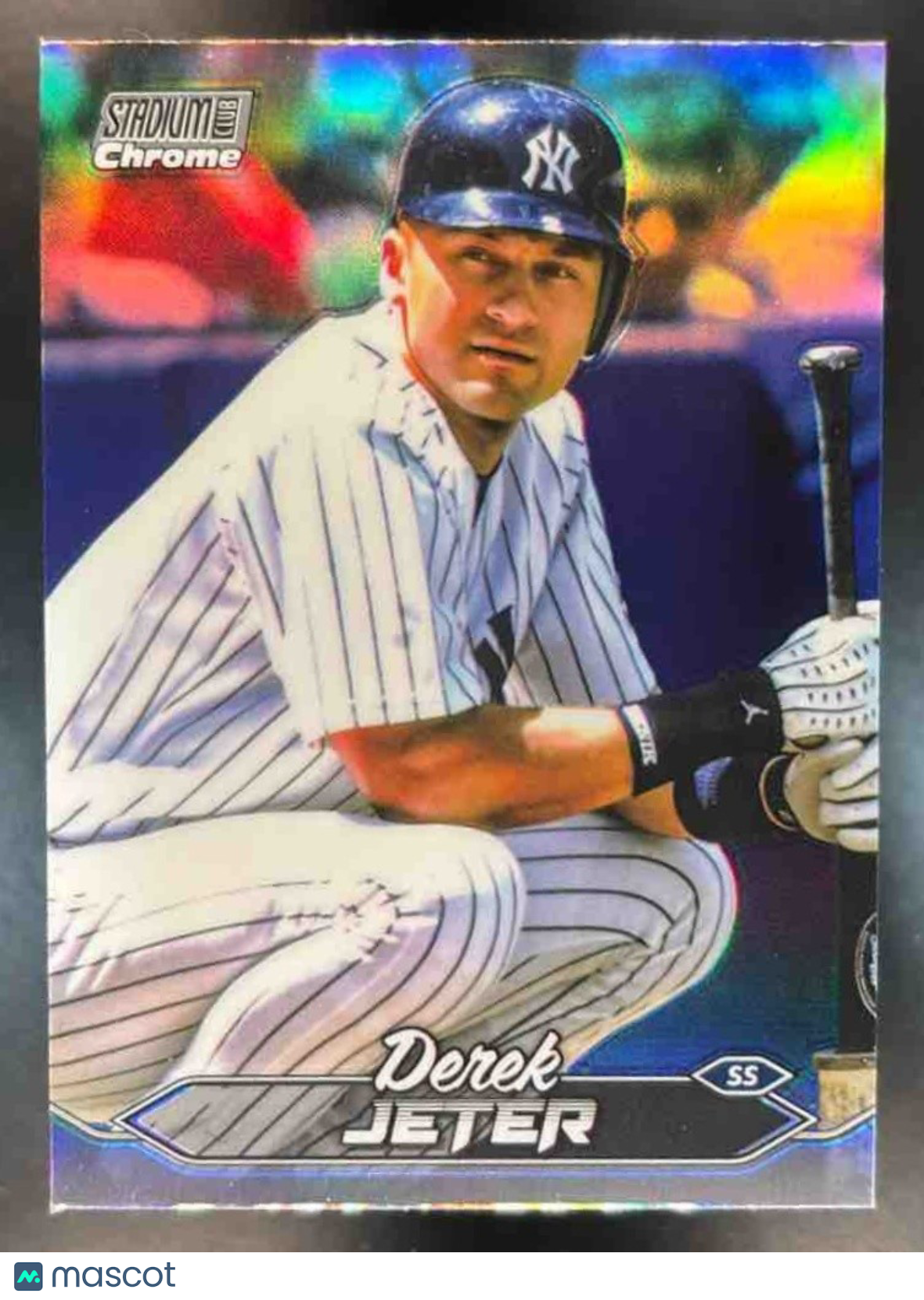 2024 Topps Stadium Club Derek Jeter Chrome Refractor #187 New York Yankees