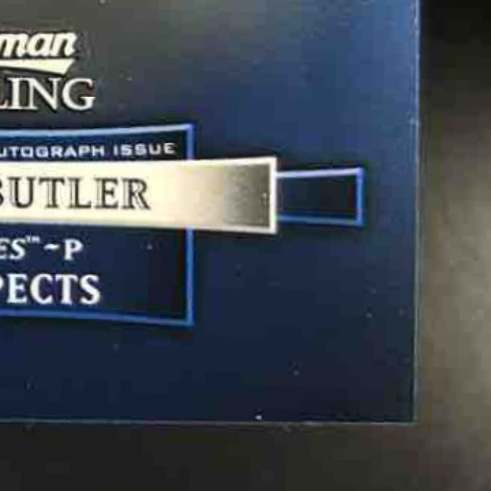2012 Bowman Sterling Eddie Butler Prospect Auto #BSAP-EB Colorado Rockies