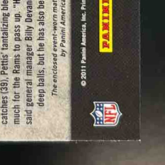 2011 Panini Donruss Elite Austin Pettis New Breed Jersey /50 #4 RC St Louis Rams