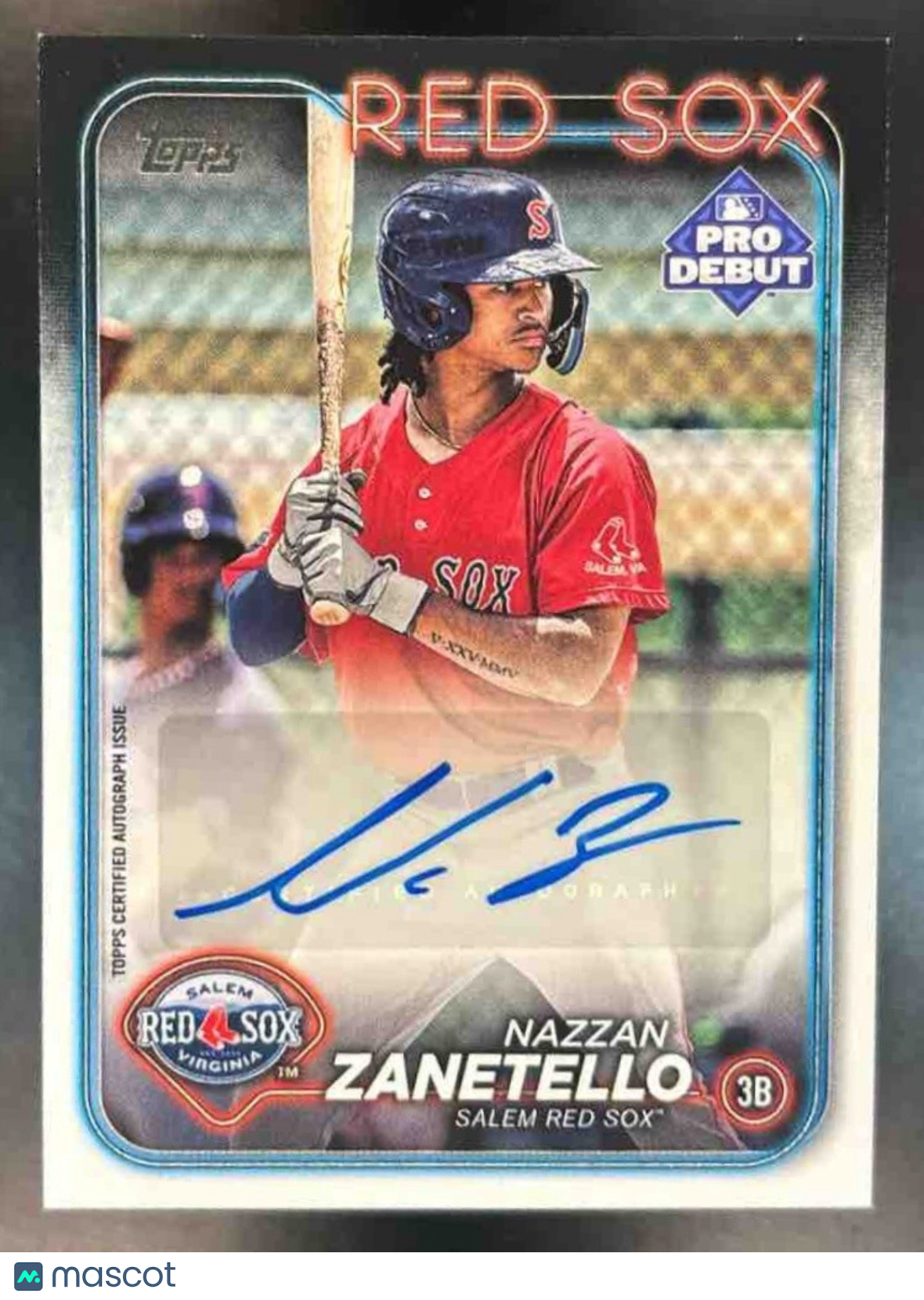 2024 Topps Pro Debut Nazzan Zanetello Auto #PD-174
