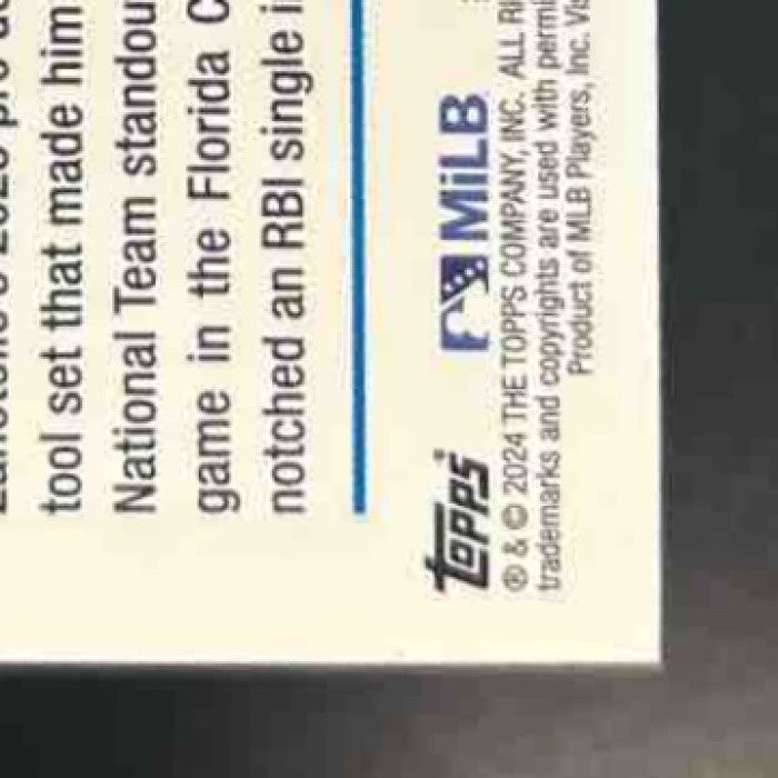 2024 Topps Pro Debut Nazzan Zanetello Auto #PD-174