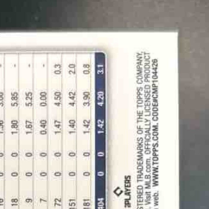 2025 Topps Chrome MacKenzie Gore Aqua Lava /199 #160 Washington Nationals