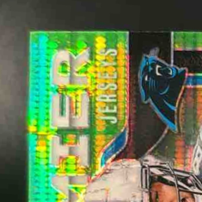 2024 Prizm Ja'Tavion Sanders Premier Jerseys Neon Green Pulsar MEM RC Panthers