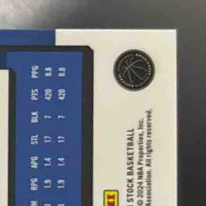 2023-24 Panini Hoops Premium Stock Jaden Hardy Red /275 #227 Dallas Mavericks