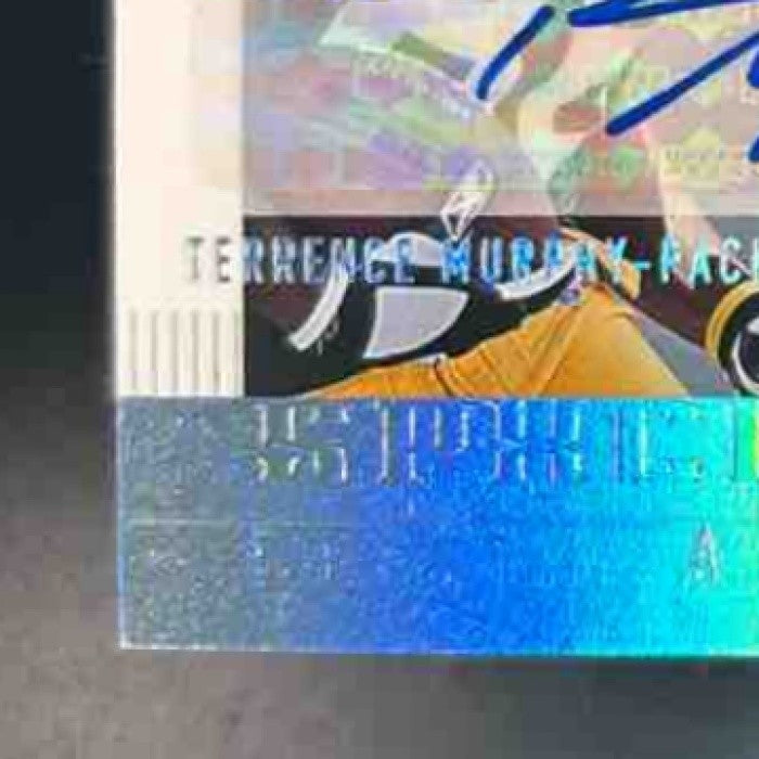 2005 SPx Terrence Murphy /1275 #206 RC PATCH Auto MEM Green Bay Packers