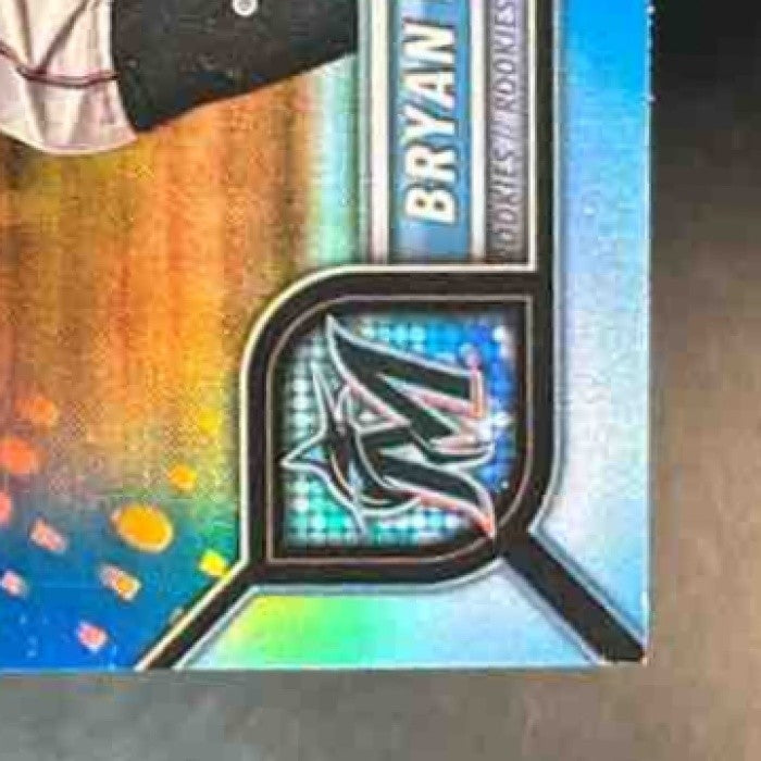 2022 Bowman Chrome Bryan De La Cruz Blue /150 #52 RC Miami Marlins