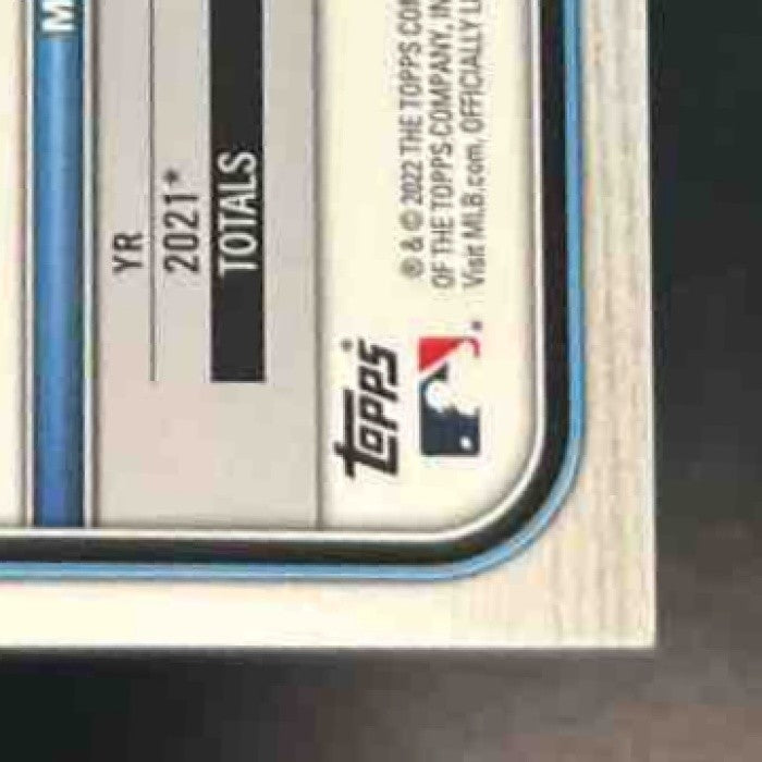 2022 Bowman Chrome Bryan De La Cruz Blue /150 #52 RC Miami Marlins
