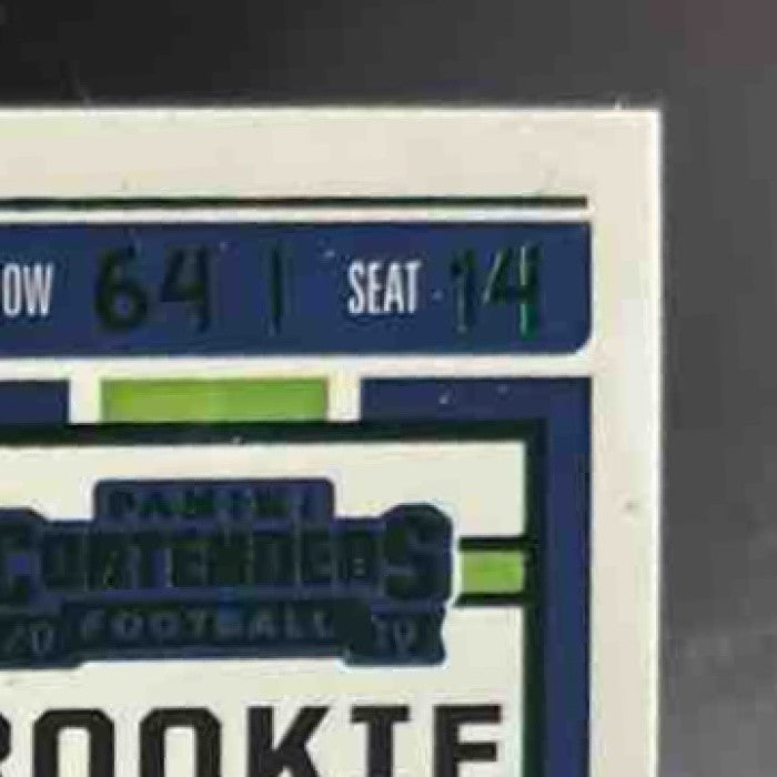 2019 Panini Contenders DK Metcalf Rookie Ticket Swatches RC Seattle Seahawks