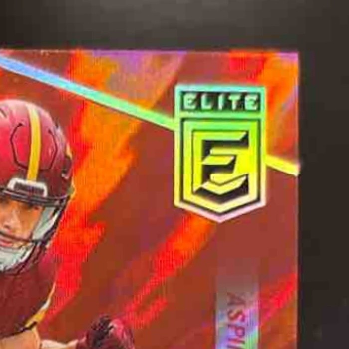 2024 Donruss Elite Luke McCaffrey Aspirations Shimmer /875 #188 RC Commanders