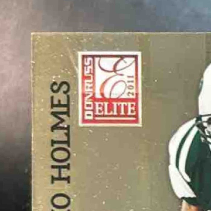 2011 Donruss Elite Santonio Holmes Craftsmen Jerseys /299 #23 New York Jets
