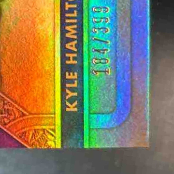 2022 Gold Standard Kyle Hamilton Newly Minted Patch /399 MEM RC Baltimore Ravens
