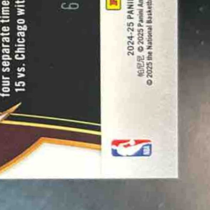 2024-25 Select Donovan Mitchell Purple Cracked Ice /99 #21 Cleveland Cavaliers